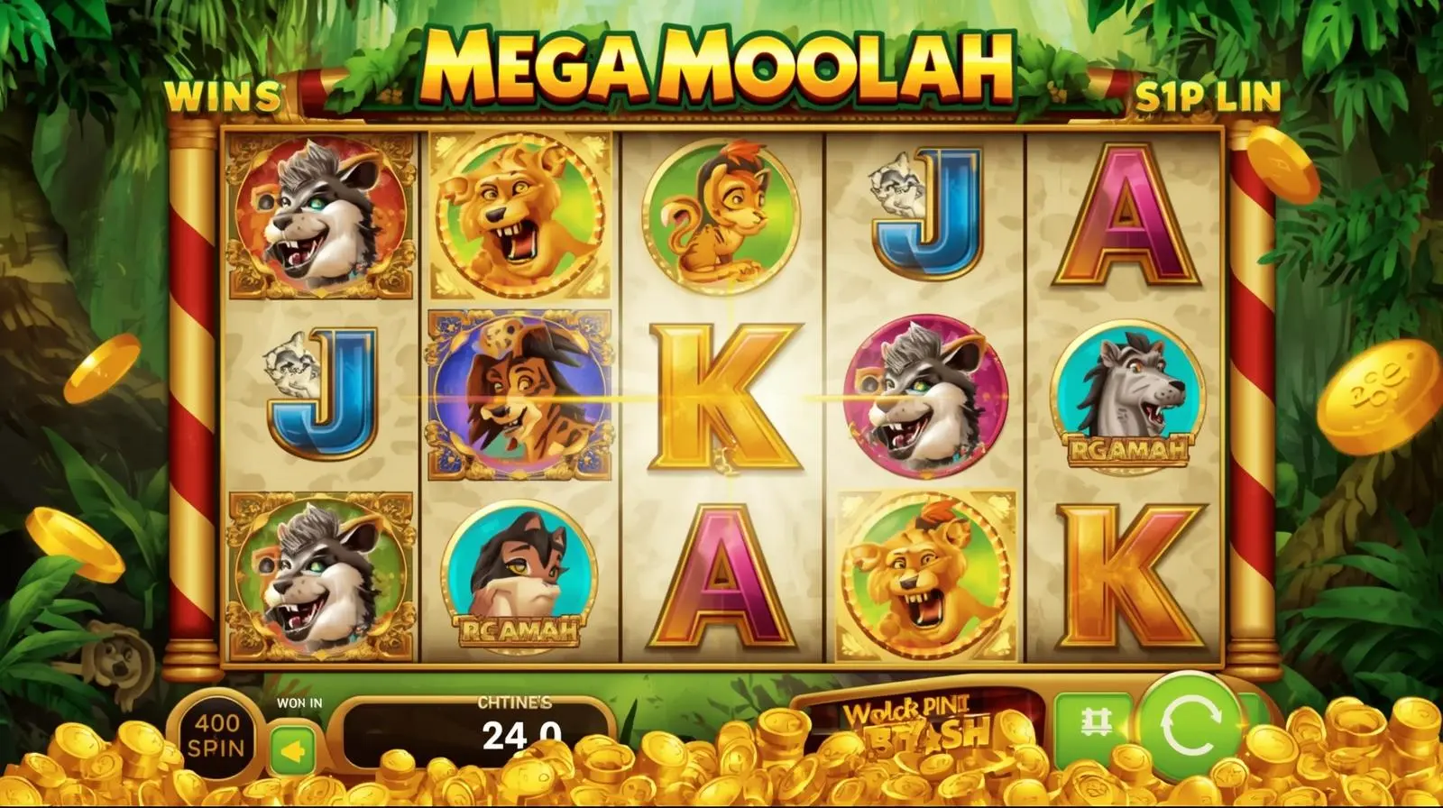 Slot Review Mega Moolah Banner