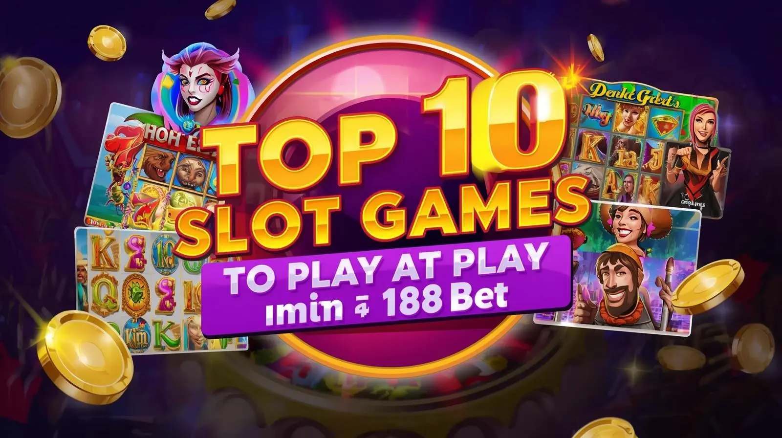 Top 10 Slot Game 188bet Banner